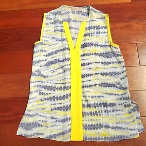 Rech Paris silk print top